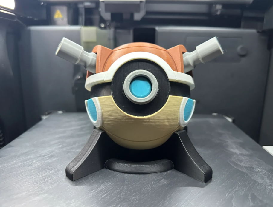 Pokébola Blastoise impressa em 3D